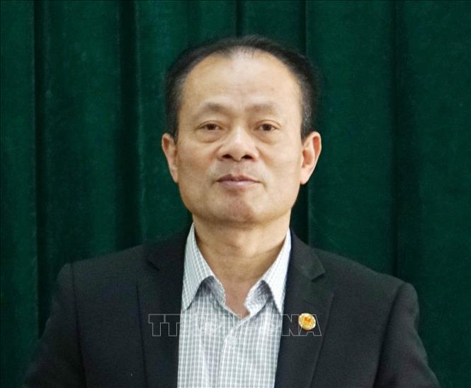 đồng chí Lại Thanh Sơn, nguyên Ủy viên Ban Thường vụ Tỉnh ủy, Phó Bí thư Ban cán sự đảng, Phó Chủ tịch Thường trực UBND tỉnh Bắc Giang. Ảnh: TTXVN