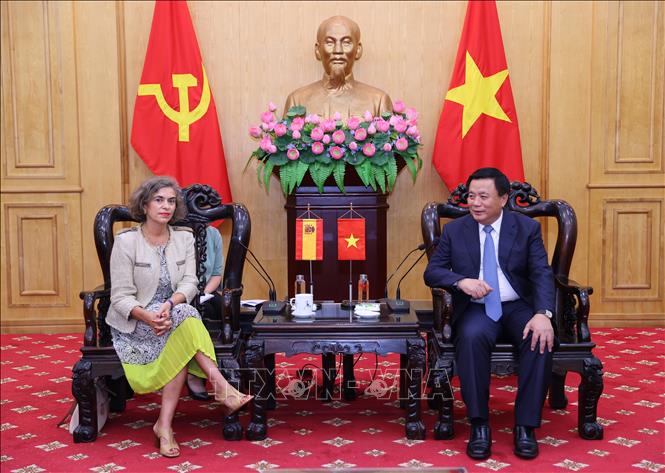 A view of the reception. VNA Photo: Văn Điệp