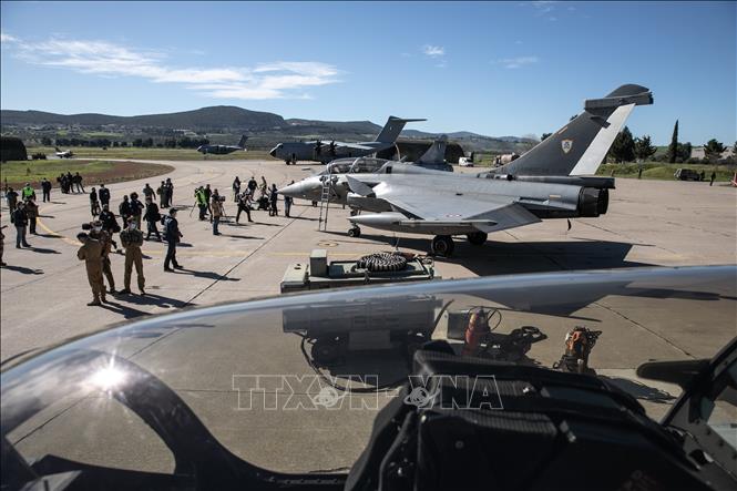 Máy bay chiến đấu Rafale. Ảnh: THX/TTXVN