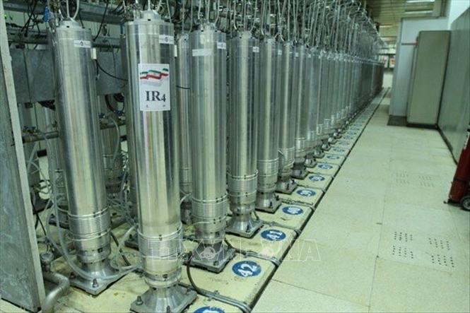 Bên trong một cơ sở hạt nhân của Iran. Ảnh: IRNA/TTXVN