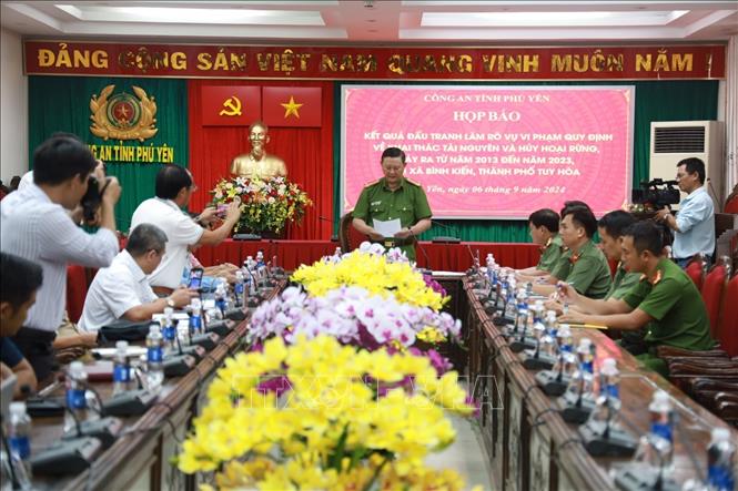 Quang cảnh buổi họp báo. Ảnh: Xuân Triệu - TTXVN