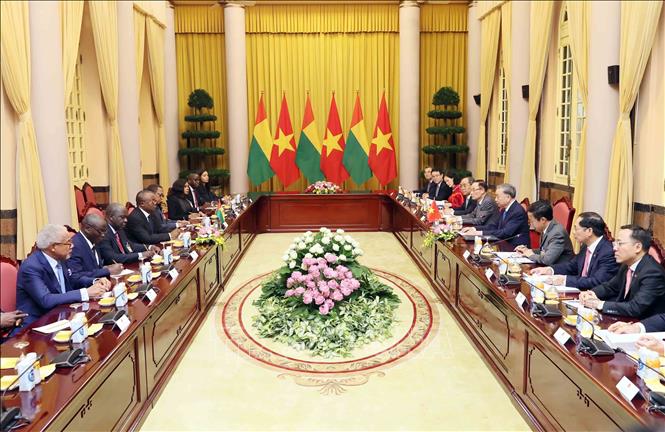 A view of the talks. VNA Photo: Minh Đức