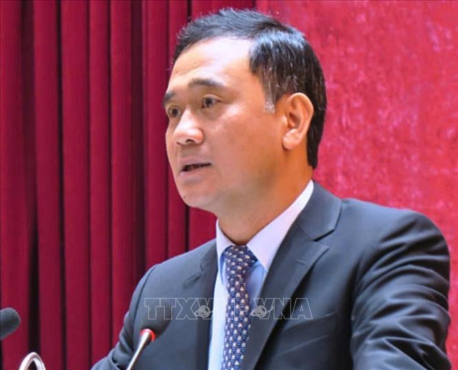 Ông Ngô Ngọc Đức, nguyên Ủy viên Ban Thường vụ Tỉnh uỷ, nguyên Bí thư Thành uỷ, nguyên Chủ tịch Hội đồng nhân dân thành phố Hoà Bình, tỉnh Hoà Bình bị kỷ luật Khai trừ ra khỏi Đảng. Ảnh: TTXVN phát
