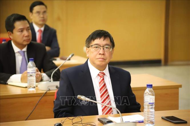 Đại sứ Việt Nam tại Mozambique Phạm Hoàng Kim. Ảnh: Hoàng Minh - P/v TTXVN tại châu Phi