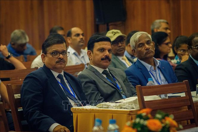 Delegates attend the conference. VNA Photo: Sỹ Thắng