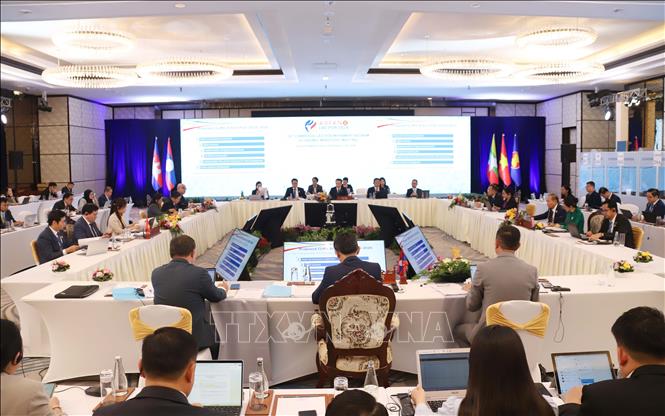 A view of the meeting. VNA Photo: Xuân Tú 