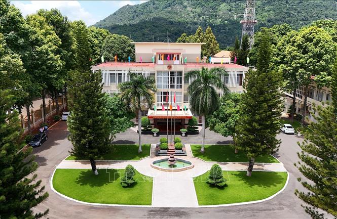 UBND huyện Xuân Lộc, tỉnh Đồng Nai. Ảnh: Hồng Đạt - TTXVN
