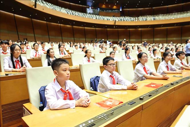 Các đại biểu tham gia Phiên họp giả định 