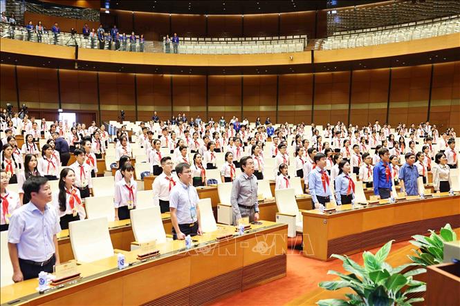 Các đại biểu tham gia Phiên họp giả định 