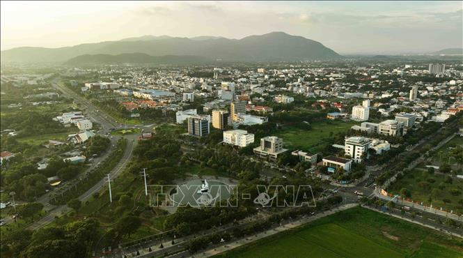 Thành phố Bà Rịa, tỉnh Bà Rịa - Vũng Tàu phấn đầu là đô thị loại I vào năm 2025. Ảnh: Vũ Sinh - TTXVN
