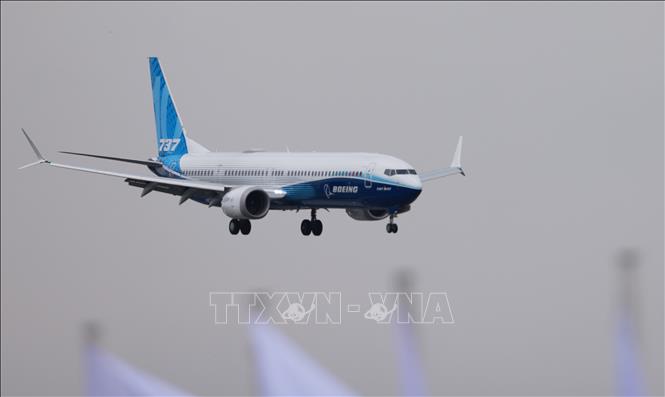 Máy bay 737-10 của hãng Boeing. Ảnh: THX/TTXVN