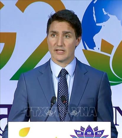 Thủ tướng Canada Justin Trudeau vượt qua cuộc bỏ phiếu bất tín nhiệm ngày 1/10/2024. Ảnh: ANI/TTXVN