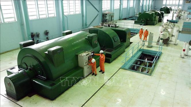 Công ty luôn sẵn sàng tính dự phòng của các tổ máy, đảm bảo đáp ứng nhu cầu huy động của hệ thống điện quốc gia. Ảnh: Huy Hùng - TTXVN