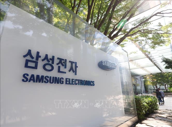 Trụ sở của Samsung Electronics ở Seoul, Hàn Quốc. Ảnh: Yonhap/TTXVN