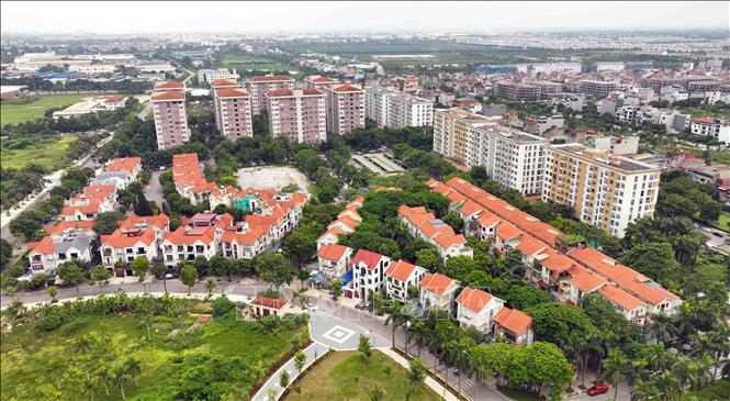 A corner of the 69.6 ha Dang Xa urban area in Gia Lam district. VNA Photo: Vũ Sinh 