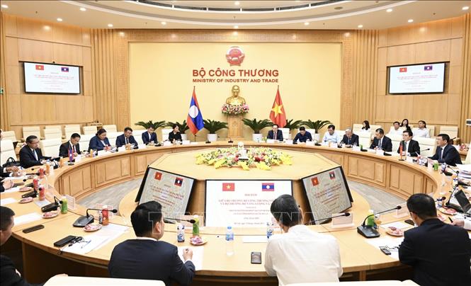 Quang cảnh hội đàm. Ảnh: Trần Việt - TTXVN 