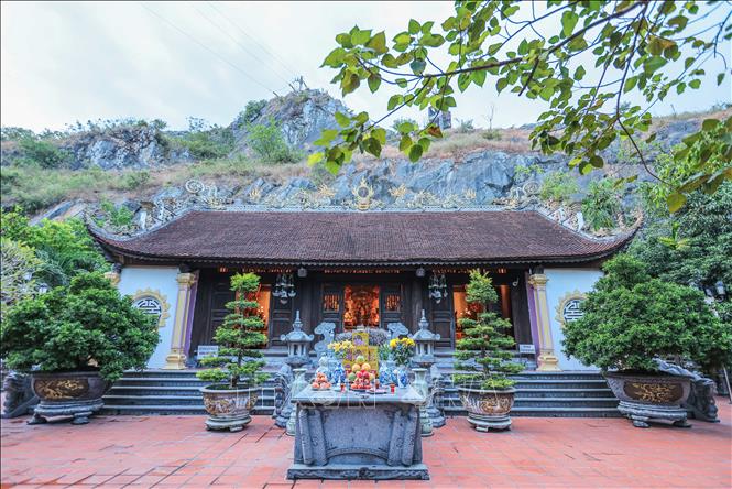 Đền thờ Đại vương Trần Quốc Tuấn. Ảnh: Hoàng Hiếu - TTXVN