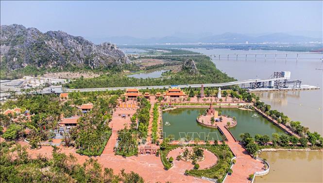 Khu di tích lịch sử quốc gia Bạch Đằng Giang. Ảnh: Hoàng Hiếu - TTXVN