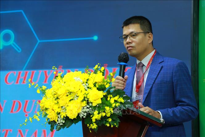 Ông Nguyễn Ánh Dương, Trưởng Ban nghiên cứu tổng hợp, Viện nghiên cứu quản lý kinh tế Trung ương, phát biểu. Ảnh: Văn Dũng-TTXVN
