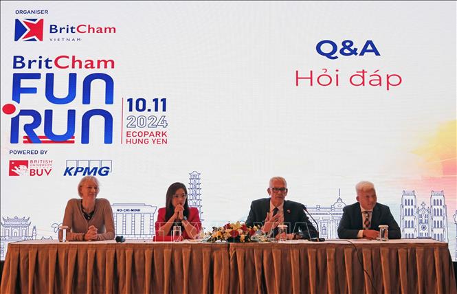 Họp báo công bố sự kiện. Ảnh: Trần Việt - TTXVN
