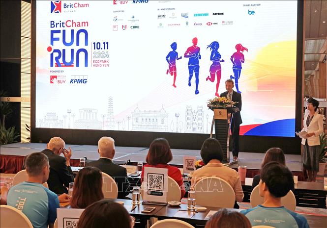 Lễ công bố sự kiện. Ảnh: Trần Việt - TTXVN