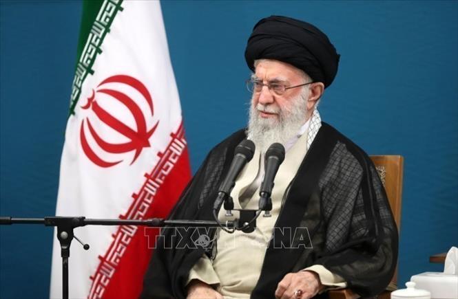 Đại giáo chủ Iran Ali Khamenei phát biểu tại Tehran. Ảnh: IRNA/TTXVN