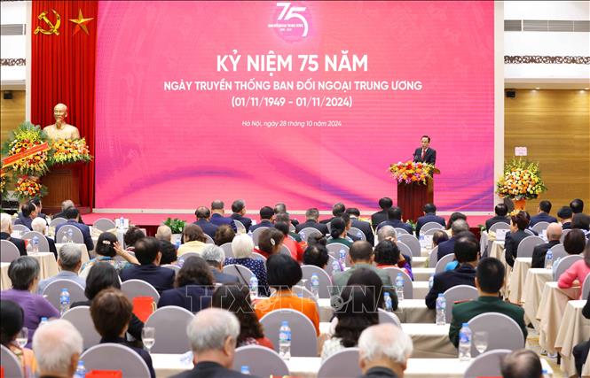 Quang cảnh Lễ kỷ niệm. Ảnh: Phương Hoa - TTXVN