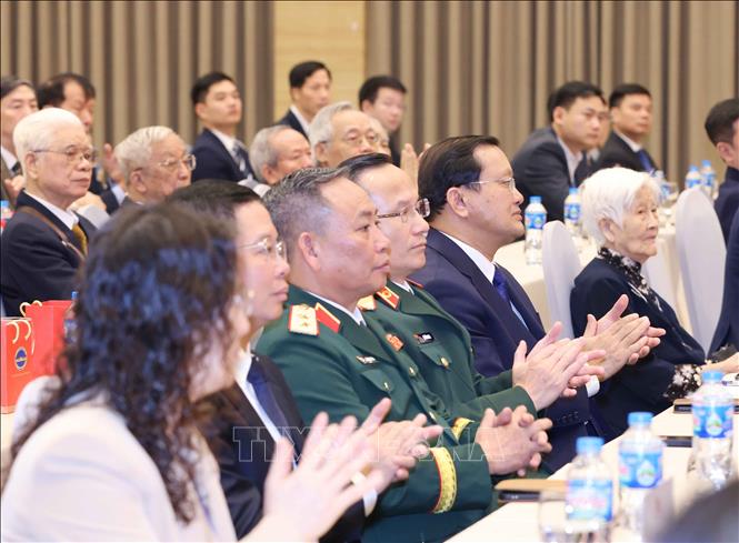 Đại biểu dự Lễ kỷ niệm 75 năm Ngày truyền thống Ban Đối ngoại Trung ương. Ảnh: Phương Hoa - TTXVN