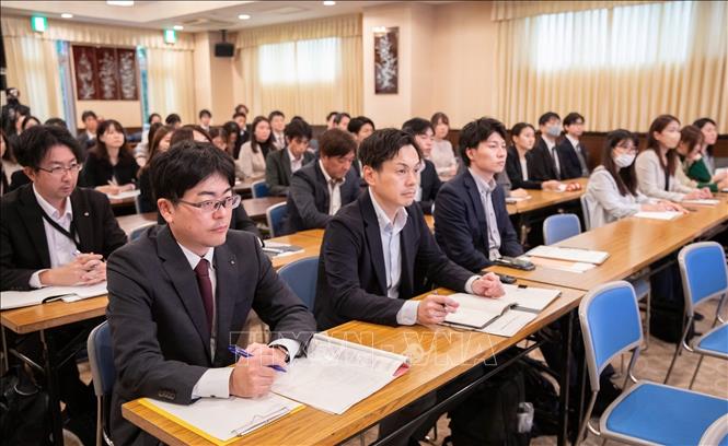 Representatives from 46 prefectures of Japan attend the event. VNA/Photo by courtesy 