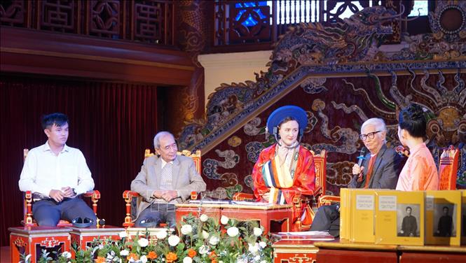 Quang cảnh buổi tọa đàm. Ảnh: Tường Vi - TTXVN
