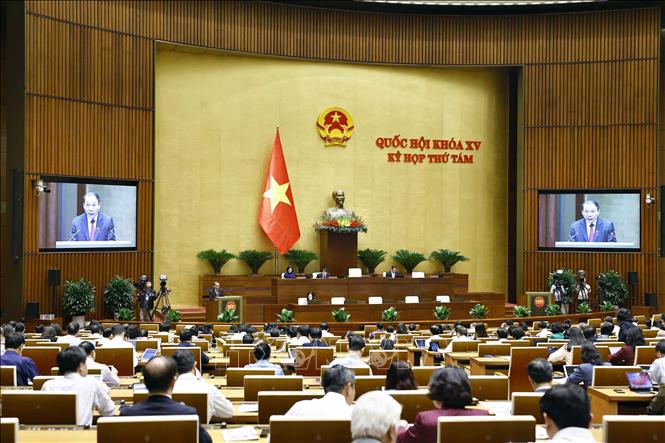 Quang cảnh phiên họp. Ảnh: Doãn Tấn - TTXVN