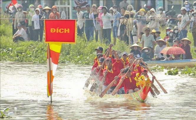 Về đích. Ảnh: Duy Khương - TTXVN
