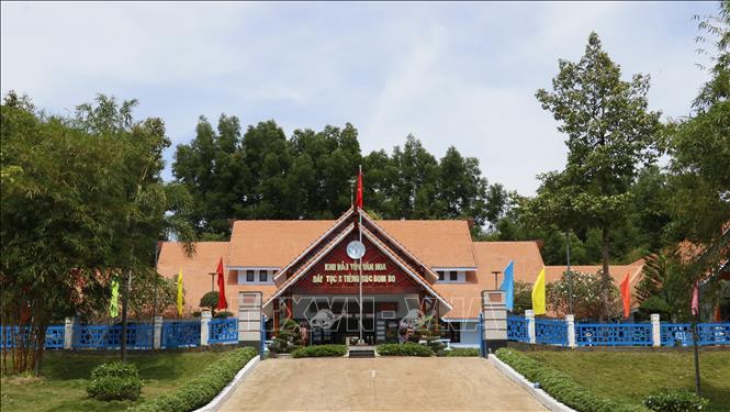 Khu bảo tồn văn hóa dân tộc S’tiêng sóc Bom Bo tại thôn 1, xã Bình Minh (Bù Đăng, Bình Phước). Ảnh: Nhật Bình – TTXVN