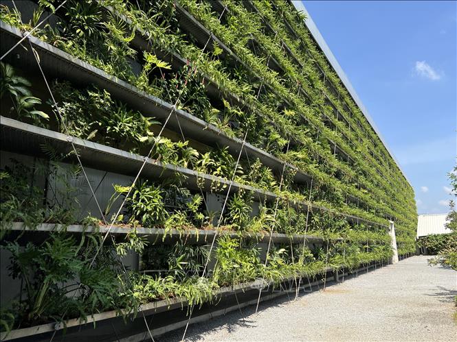 Một góc nhà máy của Công ty TNHH Jakob Sài Gòn đang hoạt động tại  Khu công nghiệp Việt Nam - Singapore tại tỉnh Bình Dương