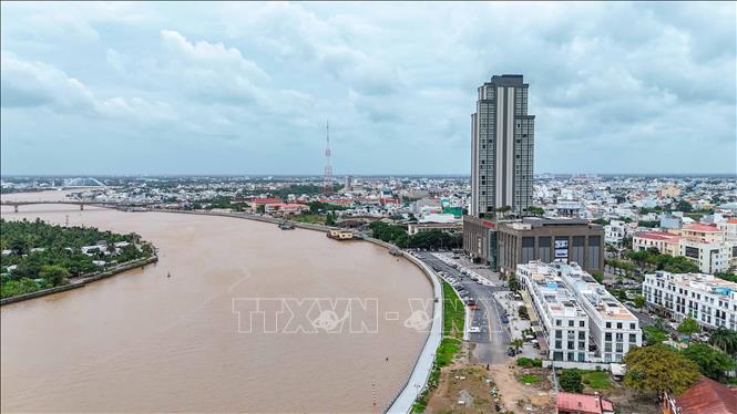 Một góc thành phố Cần Thơ. Ảnh: Thanh Liêm - TTXVN