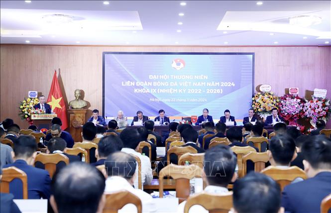 Quang cảnh Đại hội. Ảnh: VFF/TTXVN phát