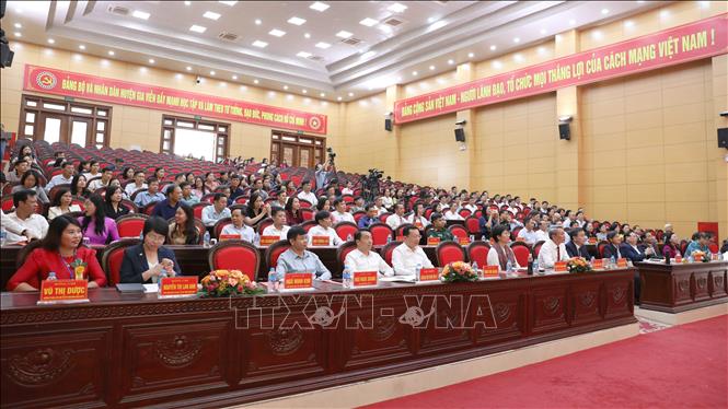 Các đại biểu tham dự tọa đàm. Ảnh: Thùy Dung - TTXVN