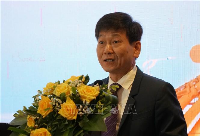  Lieutenant General Dang Xuan Hong, Director General of the Department of Foreign Relations under the Ministry of Public Security (MoPS), speaks at the training course. VNA Photo: Quốc Dũng