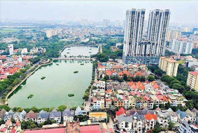 Khu đô thị Văn Quán, quận Hà Đông. Ảnh: Nguyễn Văn Cảnh-TTXVN