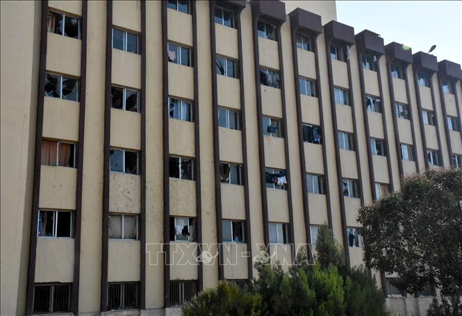 Ngày 2/12/2024, Tổ chức Giám sát Nhân quyền Syria (SOHR) cho biết số người thiệt mạng trong những ngày giao tranh ở miền Bắc Syria, kể từ khi phiến quân phát động một cuộc tấn công lớn, đã tăng lên 514 người, trong đó có 92 dân thường. Trong ảnh: Tòa nhà ở thành phố Aleppo, miền Bắc Syria, bị pháo kích ngày 29/11/2024. Ảnh: THX/TTXVN