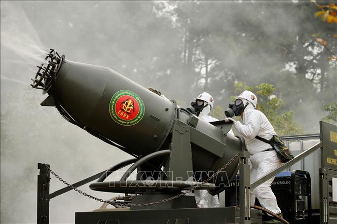 Binh chủng Hoá học tổ chức 