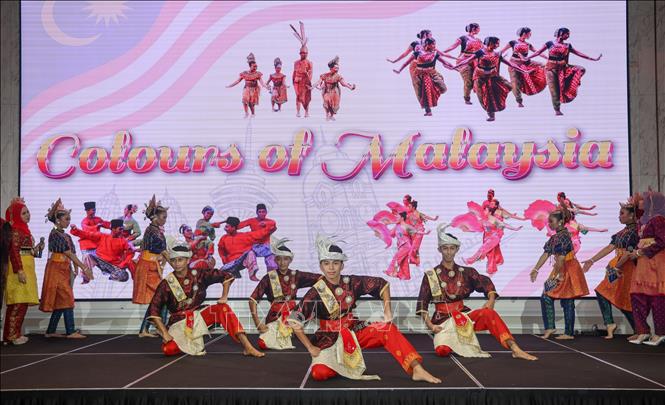 Một tiết mục biểu diễn tại Lễ hội. Ảnh: Lê Dương-P/v TTXVN tại Singapore