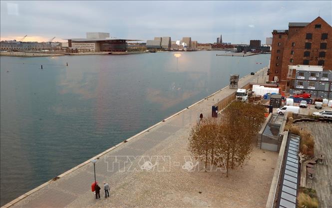 Cảng biển Copenhagen. Ảnh: Hương Giang - PV TTXVN từ Đan Mạch