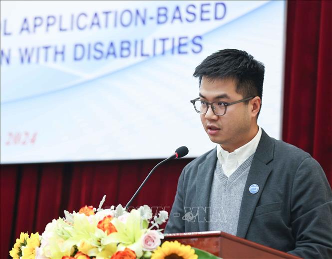 Ông Nguyễn Nhật Linh – Chuyên gia giáo dục của UNICEF Việt Nam chia sẻ. Ảnh: Thanh Tùng - TTXVN 