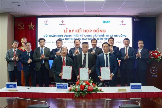 Quang cảnh Lễ ký kết. Ảnh: TTXVN phát