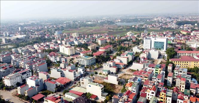 Phường Hai Bà Trưng được thành lập từ việc sáp nhập phường Trưng Trắc và phường Trưng Nhị, thành phố Phúc Yên (Vĩnh Phúc). Ảnh: Hoàng Hùng - TTXVN