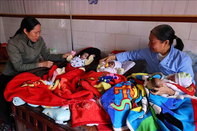 Các em nhỏ ở đây đến từ nhiều nơi trong cả nước, mỗi em mang trong mình một số phận, hoàn cảnh, nỗi đau riêng nhưng đều cùng chung cảnh ngộ. Ảnh: Minh Đức – TTXVN