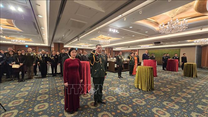 Quang cảnh buổi lễ tại Khách sạn Lotte ở thủ đô Seoul. Ảnh: Đức Thắng - P/v TTXVN tại Hàn Quốc