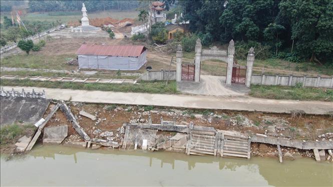 Việc tu bổ, tôn tạo di tích sẽ đáp ứng nhu cầu sinh hoạt tín ngưỡng của nhân dân và du khách. Ảnh: Đinh Thùy-TTXVN