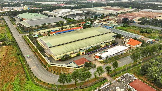 A view of the Long Thanh IP in the southern province of Dong Nai. VNA Photo